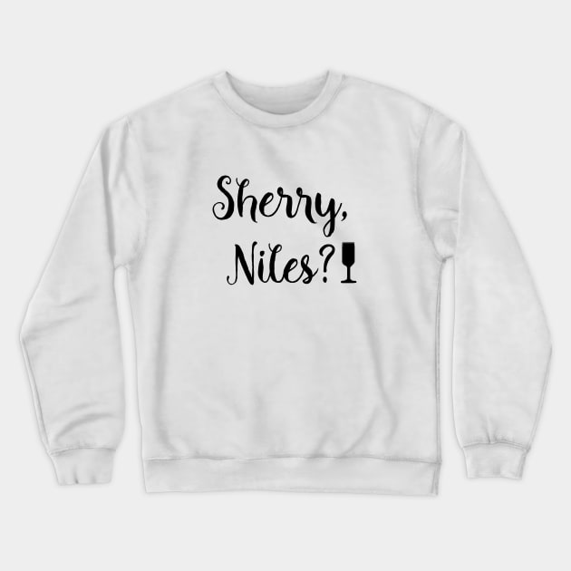 Frasier - Sherry, Niles? Crewneck Sweatshirt by qpdesignco